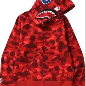 Red Camo men’s Hoodie